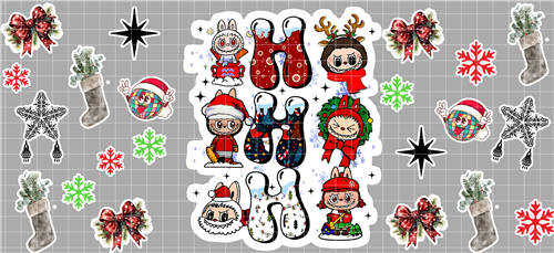 16oz Christmas-S 1266